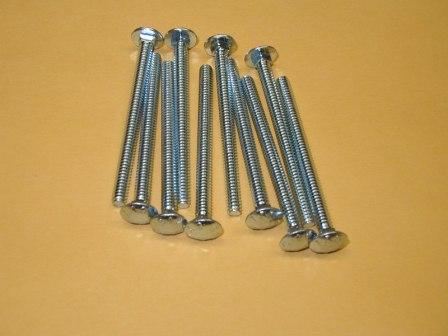  10 - 24 X 2 1/2  Carriage Bolts ( 10 Pack)  $2.99